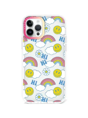 iPhone 12 Pro Hi There! Rainbow Phone Case