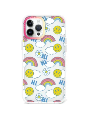 iPhone 12 Pro Max Hi There! Rainbow Phone Case