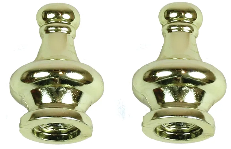 Jandorf 60102 Pyramid Finial, Brass :CD  2: QUANTITY: 1