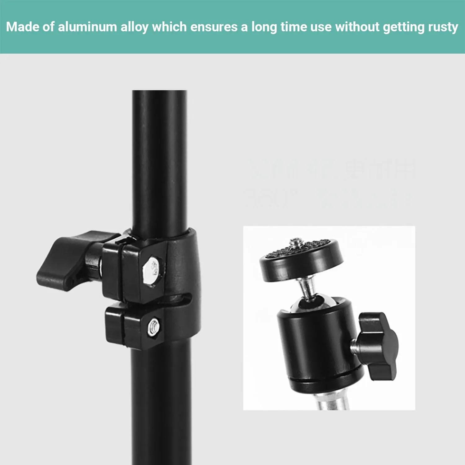 Kartech LED Ring Light Stand Lamp Diffuser Selfie Makeup Live Tripod 7"/10"