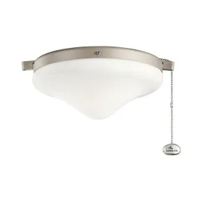 Kichler 380010ANS LED 10.25" Wet Light Kit Antique Satin Silver