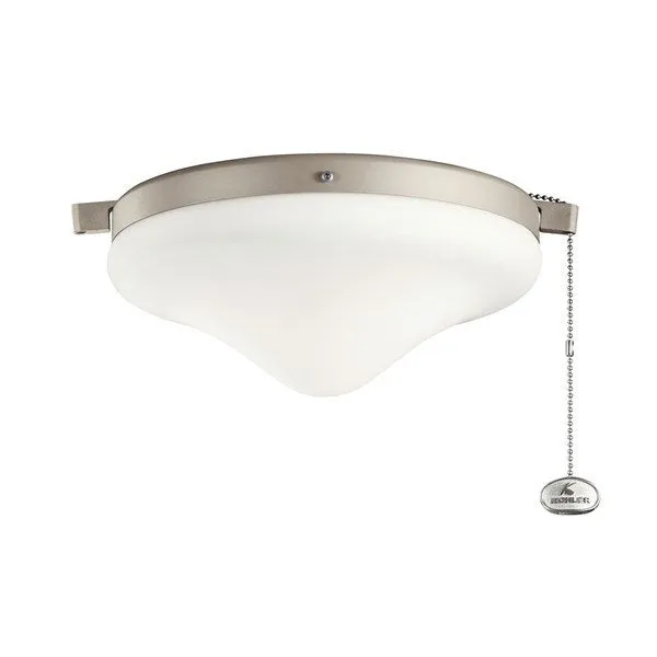 Kichler 380010ANS LED 10.25" Wet Light Kit Antique Satin Silver