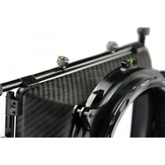 LanParte MB-02 Swing-Away Deluxe Carbon Fibre Matte Box Kit