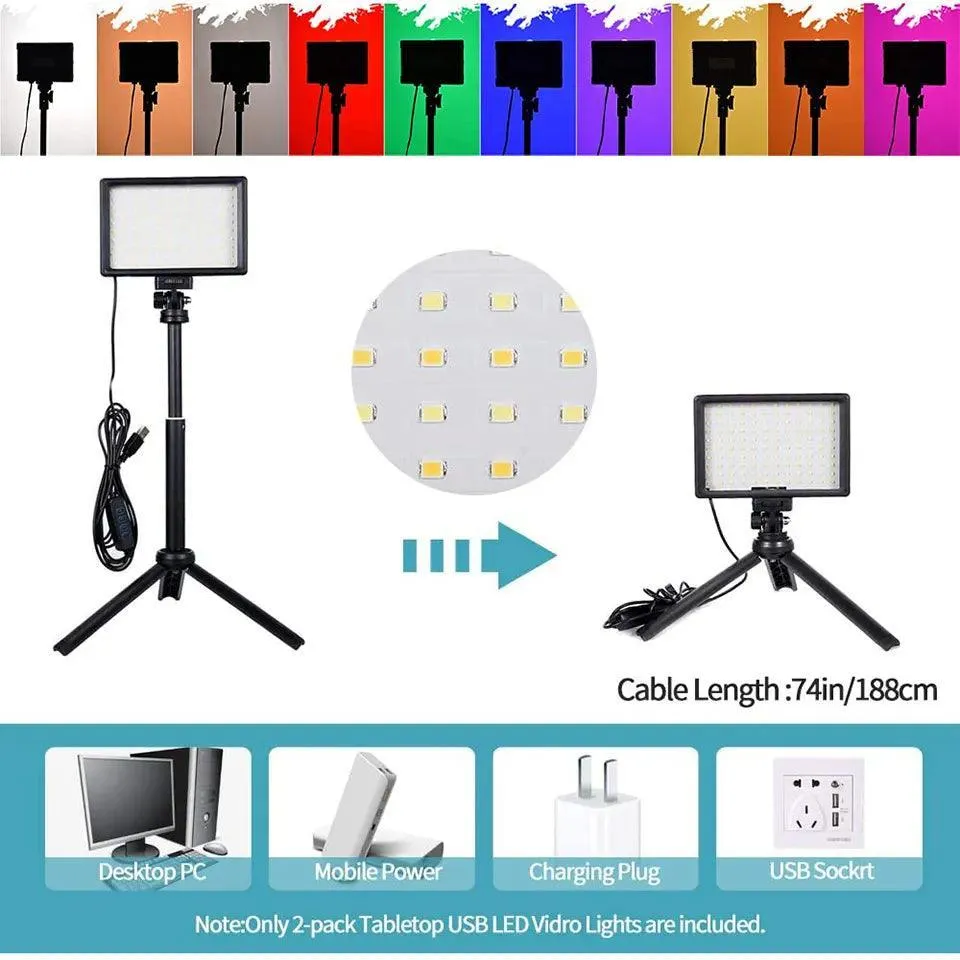 LED Studio Light Panel Kit: Elevate Your Content Creation