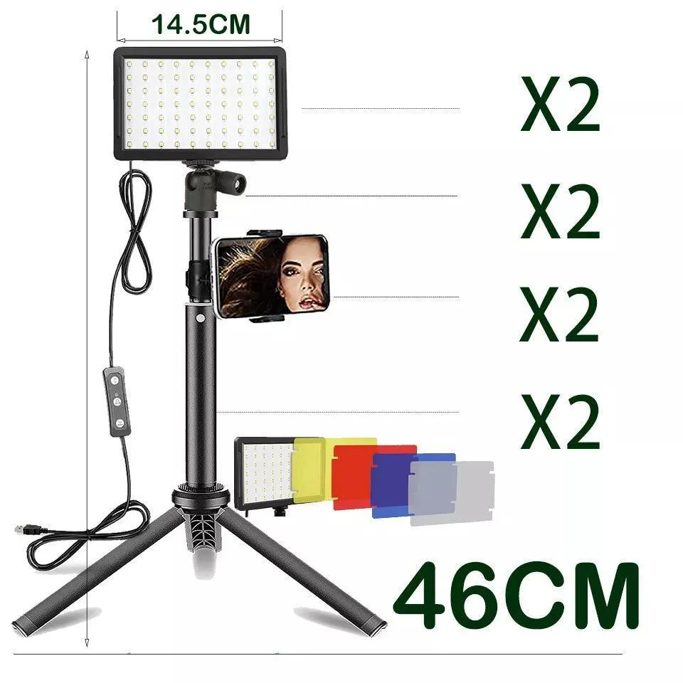 LED Studio Light Panel Kit: Elevate Your Content Creation