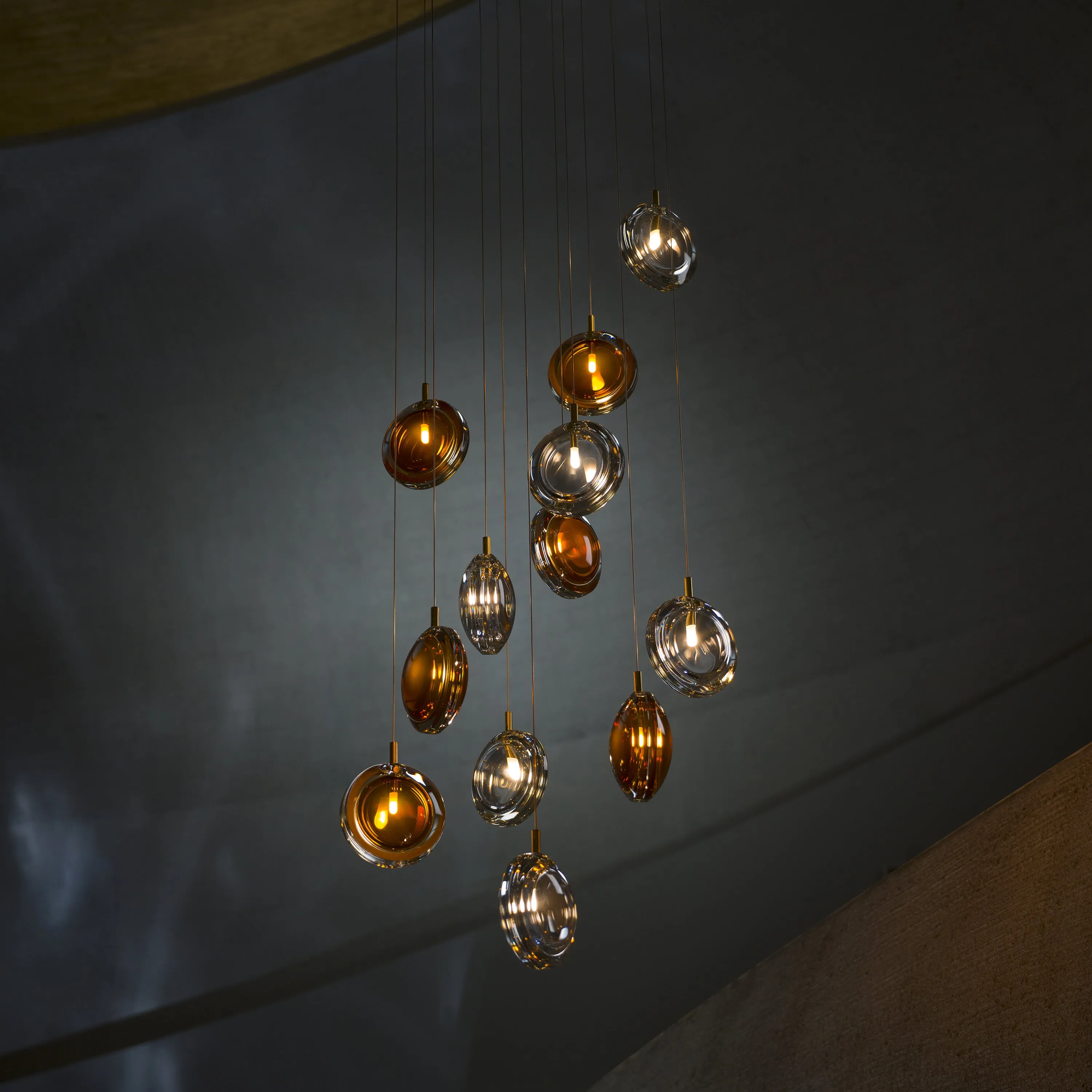 Lens LED Pendant Light