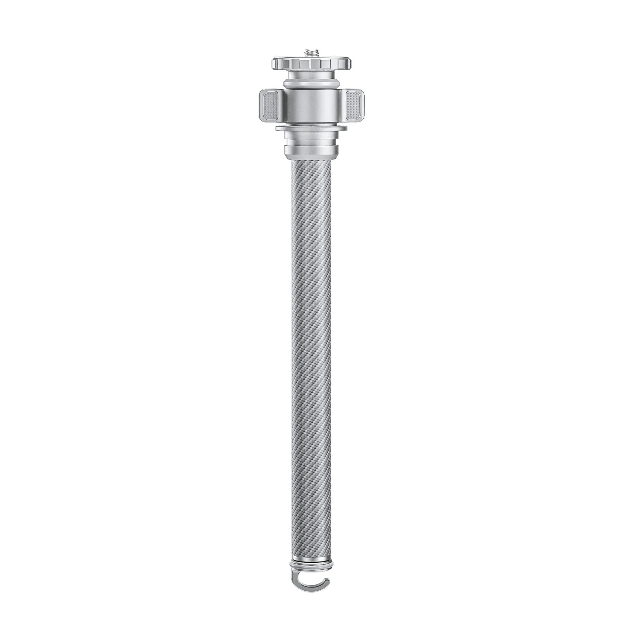 Leofoto LG-324C Silver 4 Section Water Resistant Carbon Fibre Tripod with LH-40R Ball Head