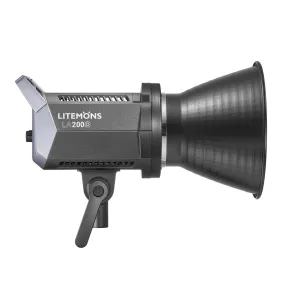 Litemons LA200D 5600K DayLight-Balanced Super-Fast LED Video Light