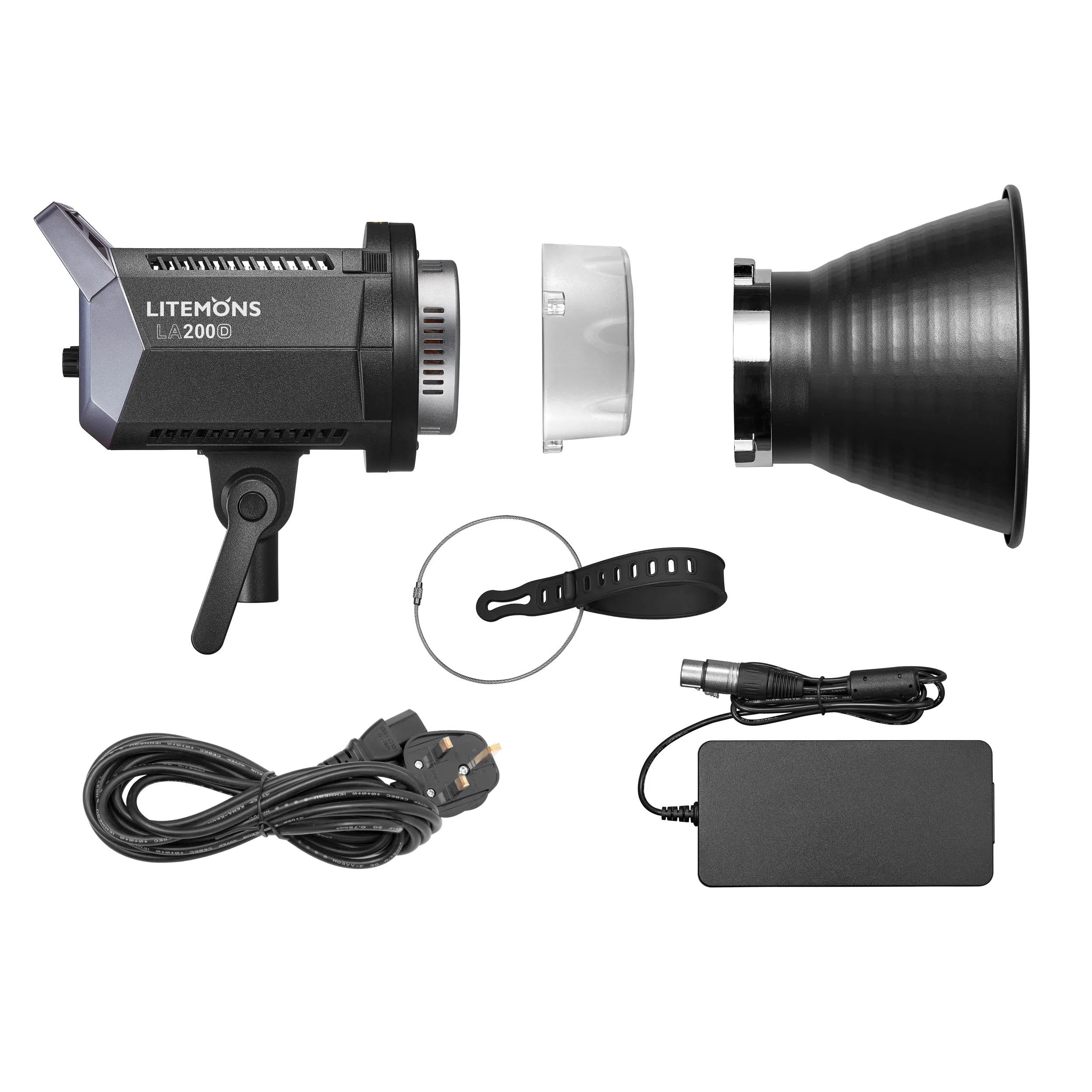 Litemons LA200D 5600K DayLight-Balanced Super-Fast LED Video Light