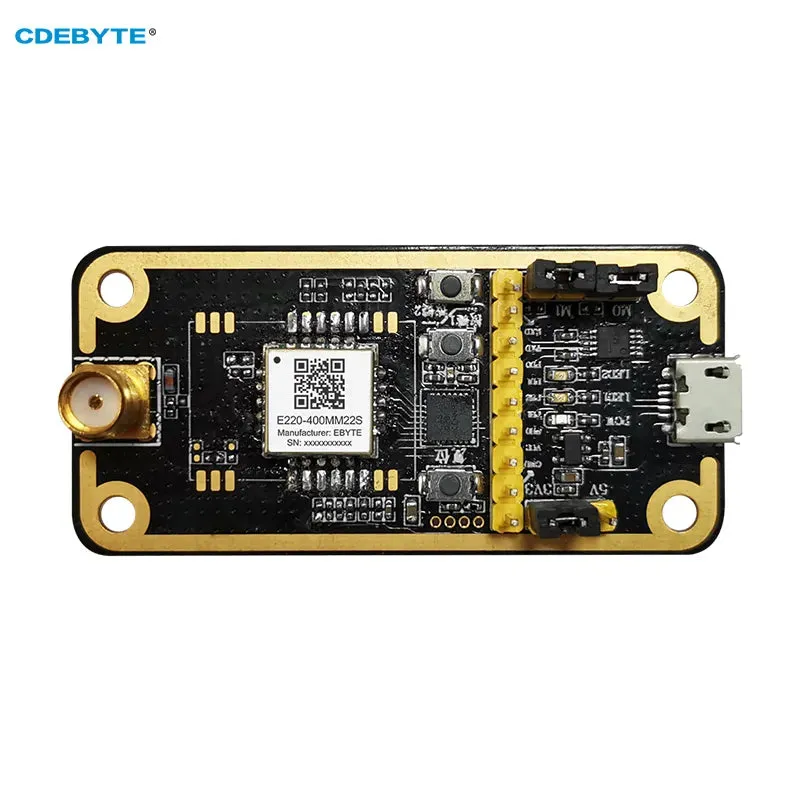 LLCC68 LoRa Module Testing Board CDEBYTE E220-400MBL-02 Pre-soldered E220-400MM22S USB Interface Testing Kit with Antenna