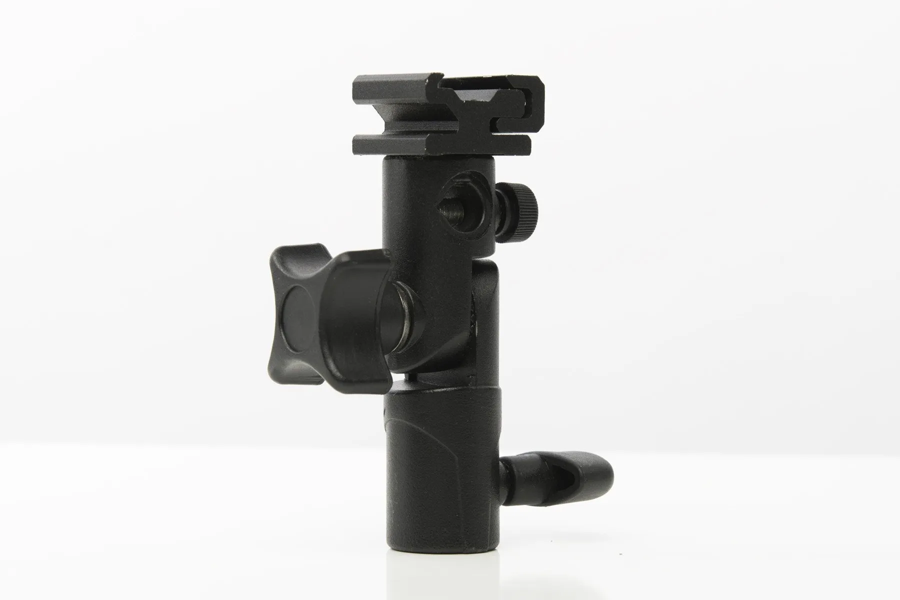 LumoPro Compact Umbrella Swivel w- Variable Cold Shoe