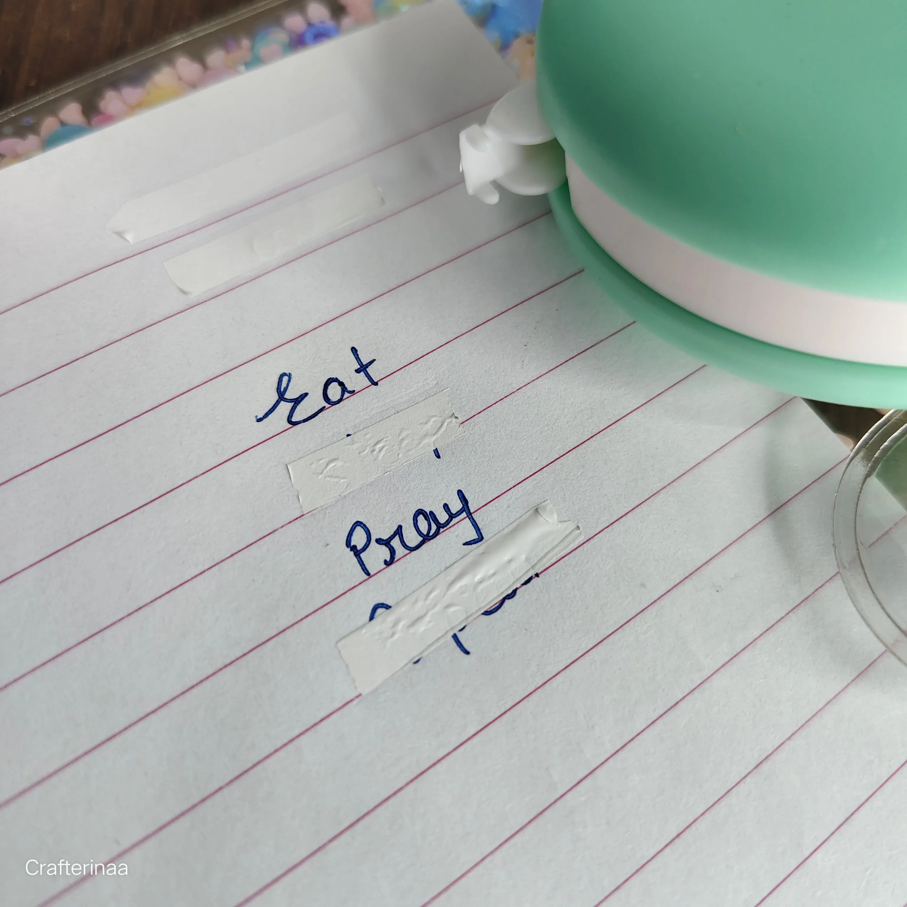 Macron correction tape| Macro correction tape