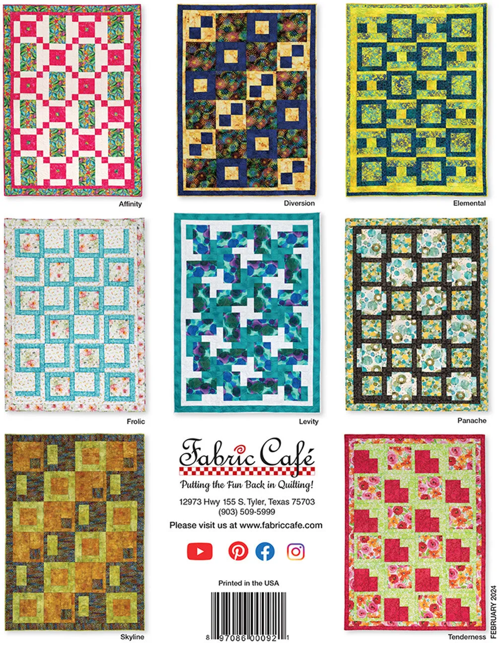 Make It Easy with 3-Yard Quilts