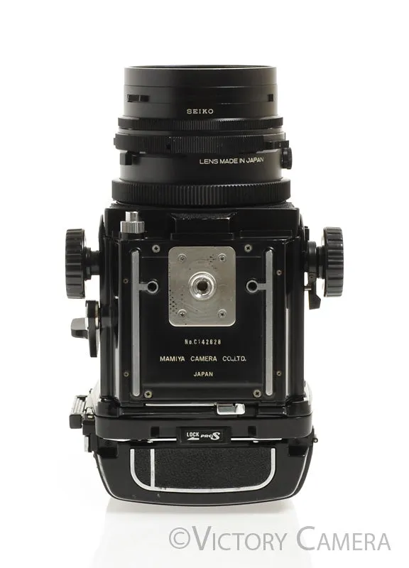 Mamiya RB67 Pro-S Camera w/ 90mm f3.8 Lens 120 Back WLVF -Clean, New Seals -