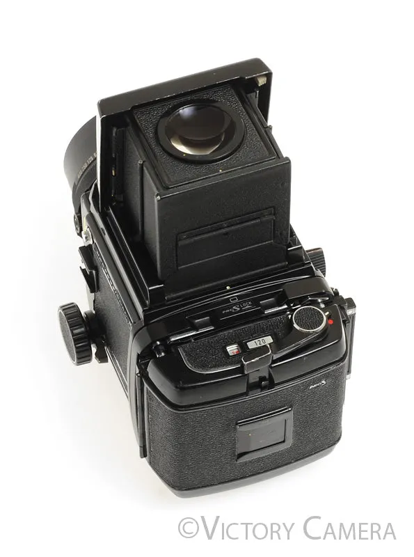 Mamiya RB67 Pro-S Camera w/ 90mm f3.8 Lens 120 Back WLVF -Clean, New Seals -
