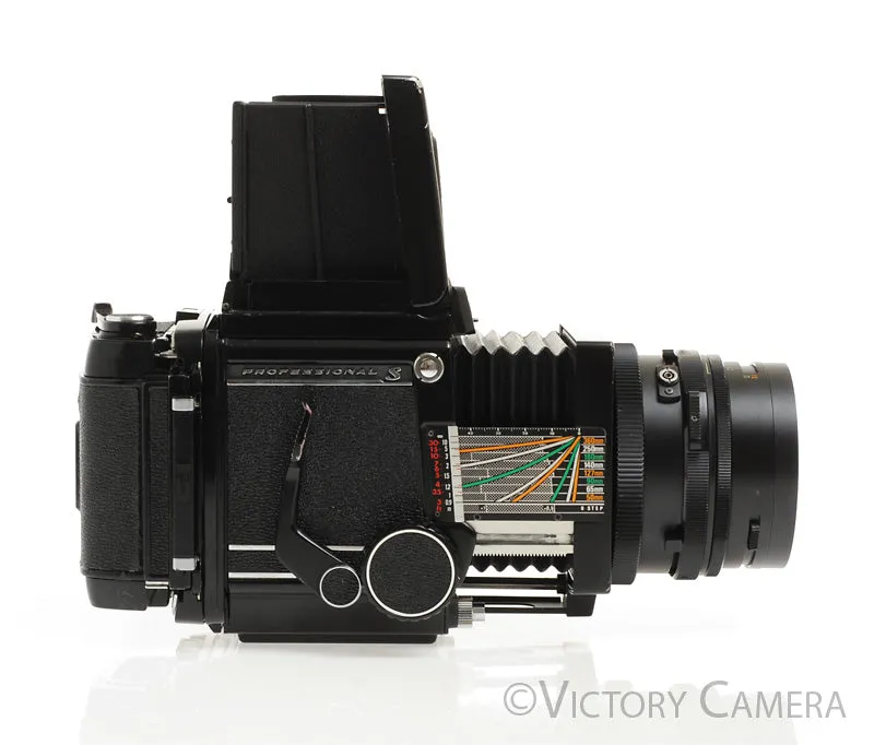 Mamiya RB67 Pro-S Camera w/ 90mm f3.8 Lens 120 Back WLVF -Clean, New Seals -