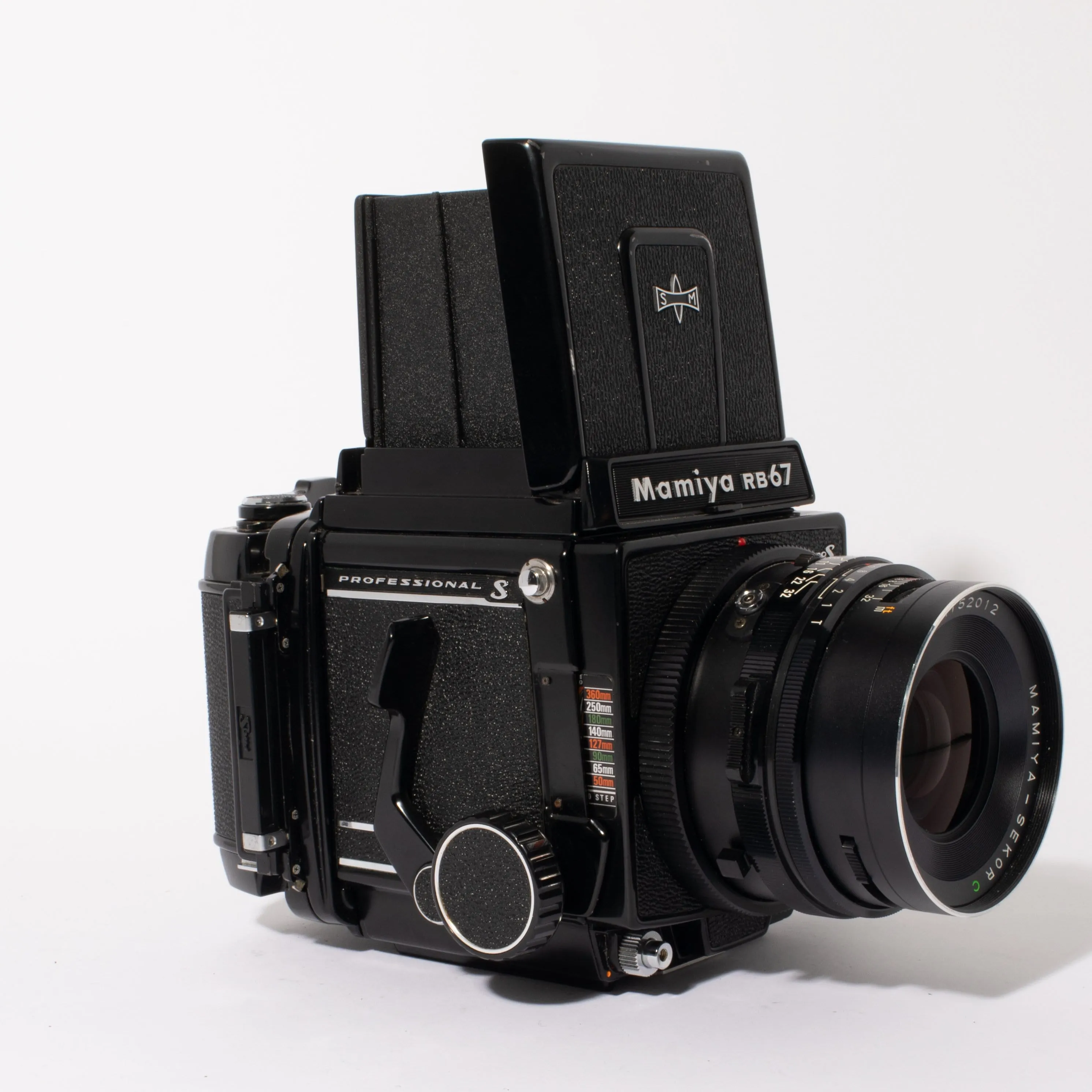 Mamiya RB67 Pro S with 90mm f/3.8