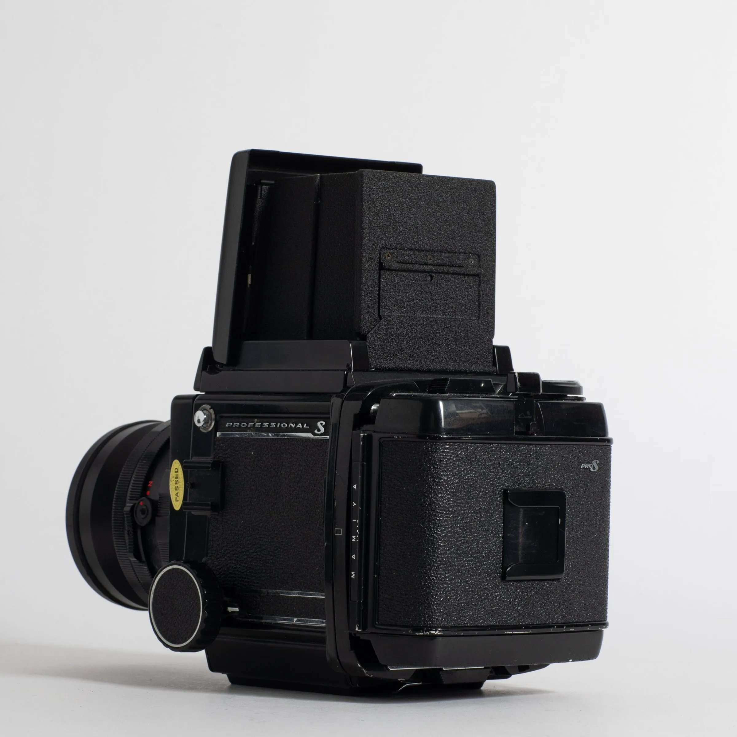 Mamiya RB67 Pro S with two lenses (90mm and 150mm)