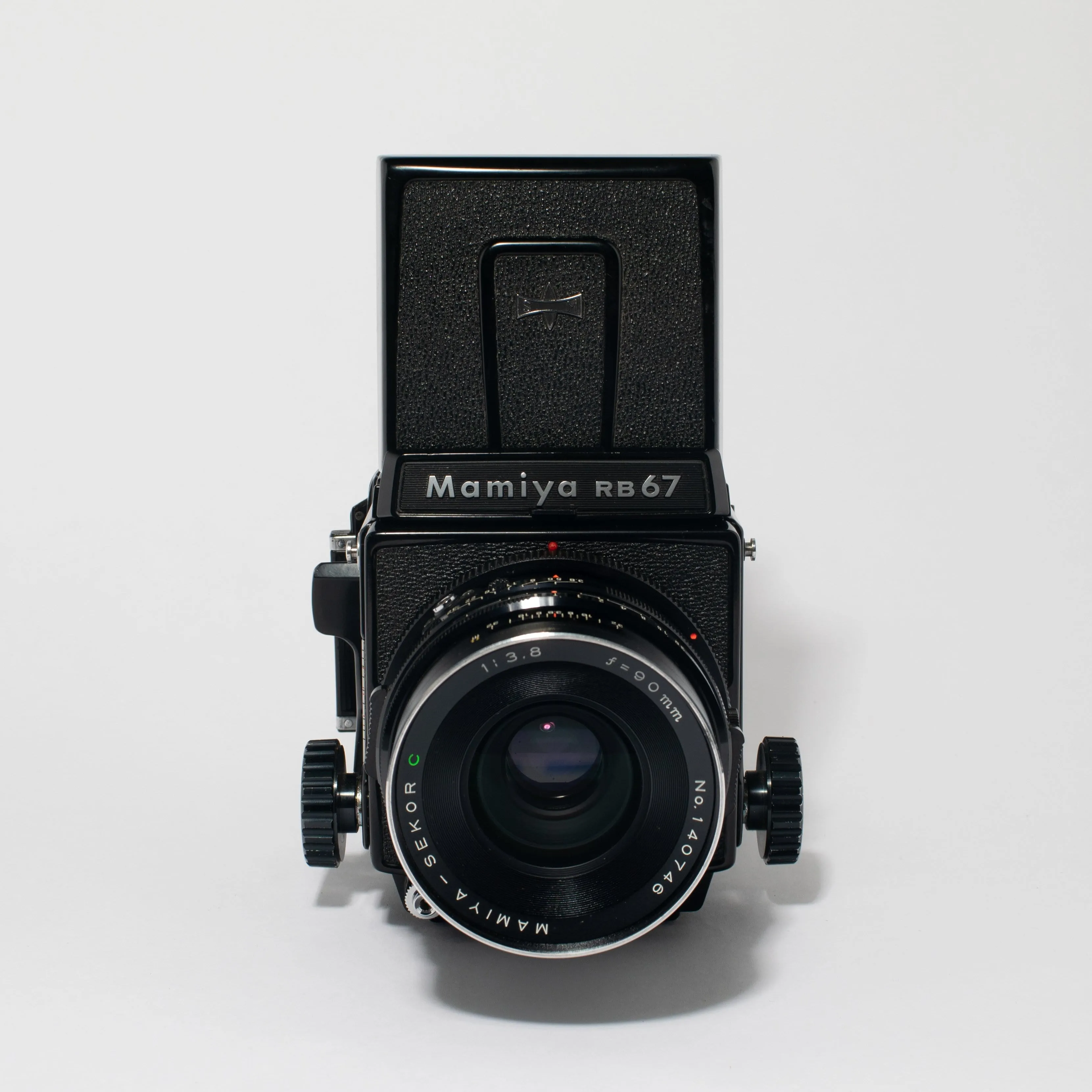 Mamiya RB67 Pro w/127mm 3.8 & 90mm 3.8 Kit