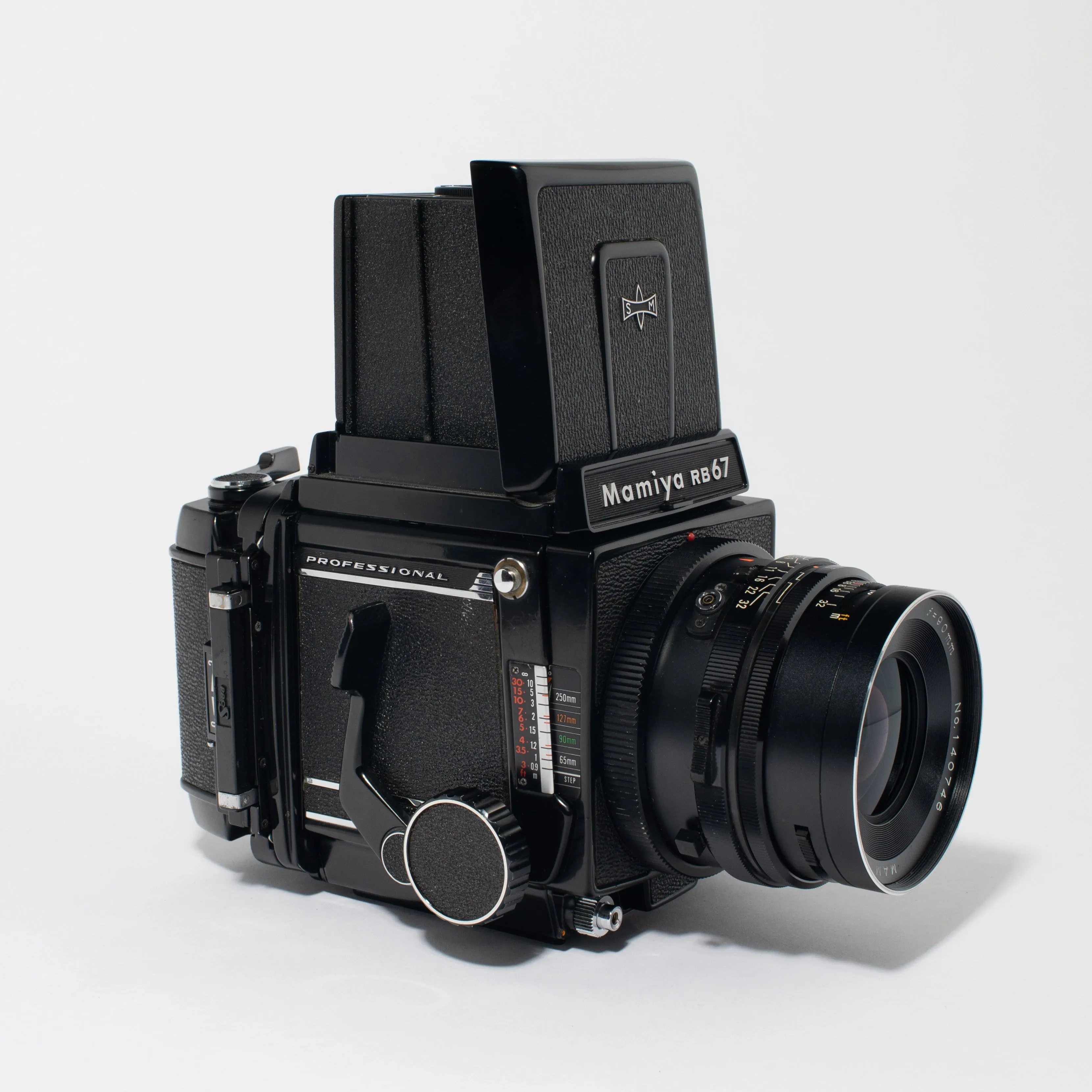 Mamiya RB67 Pro w/127mm 3.8 & 90mm 3.8 Kit