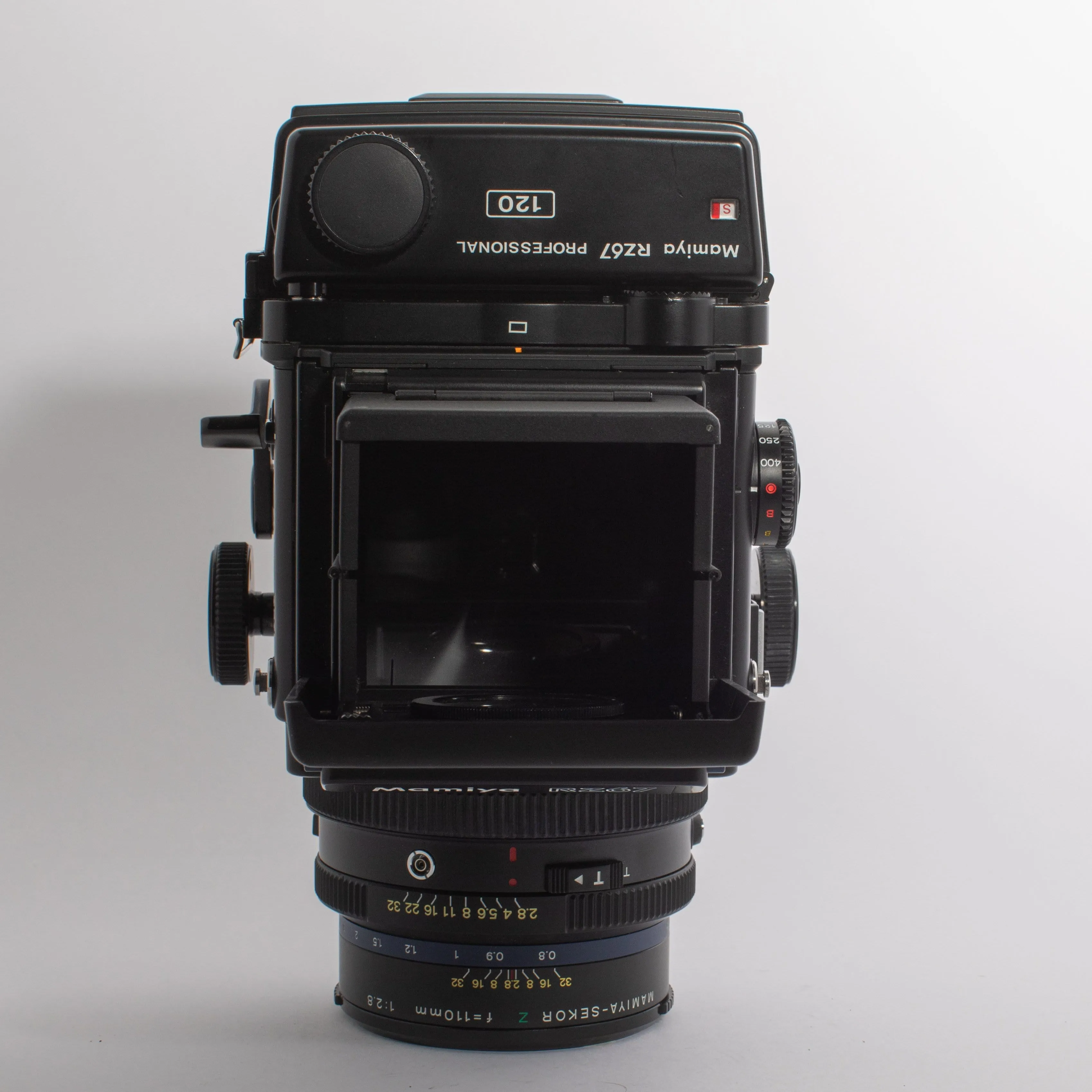 Mamiya RZ67 with a Mamiya-Sekor 110mm 2.8 Lens