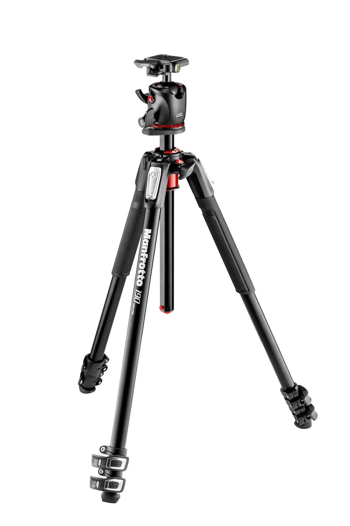 Manfrotto 190 Aluminium 3-Section Tripod and XPRO Ball Head