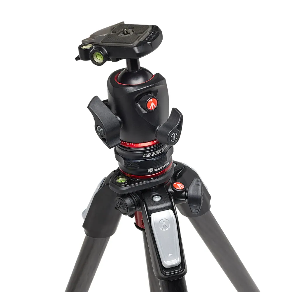 Manfrotto MT055CXPRO4 Carbon Fiber Tripod with MHXPRO-BHQ2 XPRO Ball Head & Move Quick Release Kit