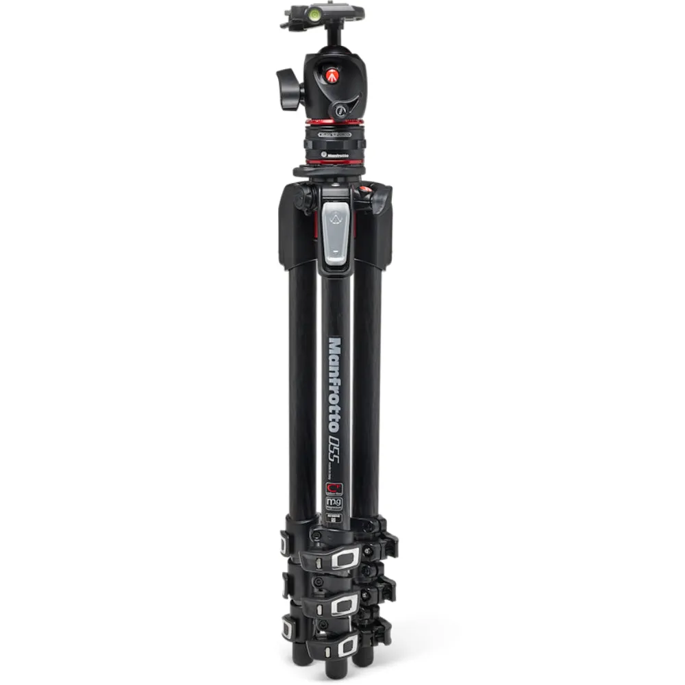 Manfrotto MT055CXPRO4 Carbon Fiber Tripod with MHXPRO-BHQ2 XPRO Ball Head & Move Quick Release Kit