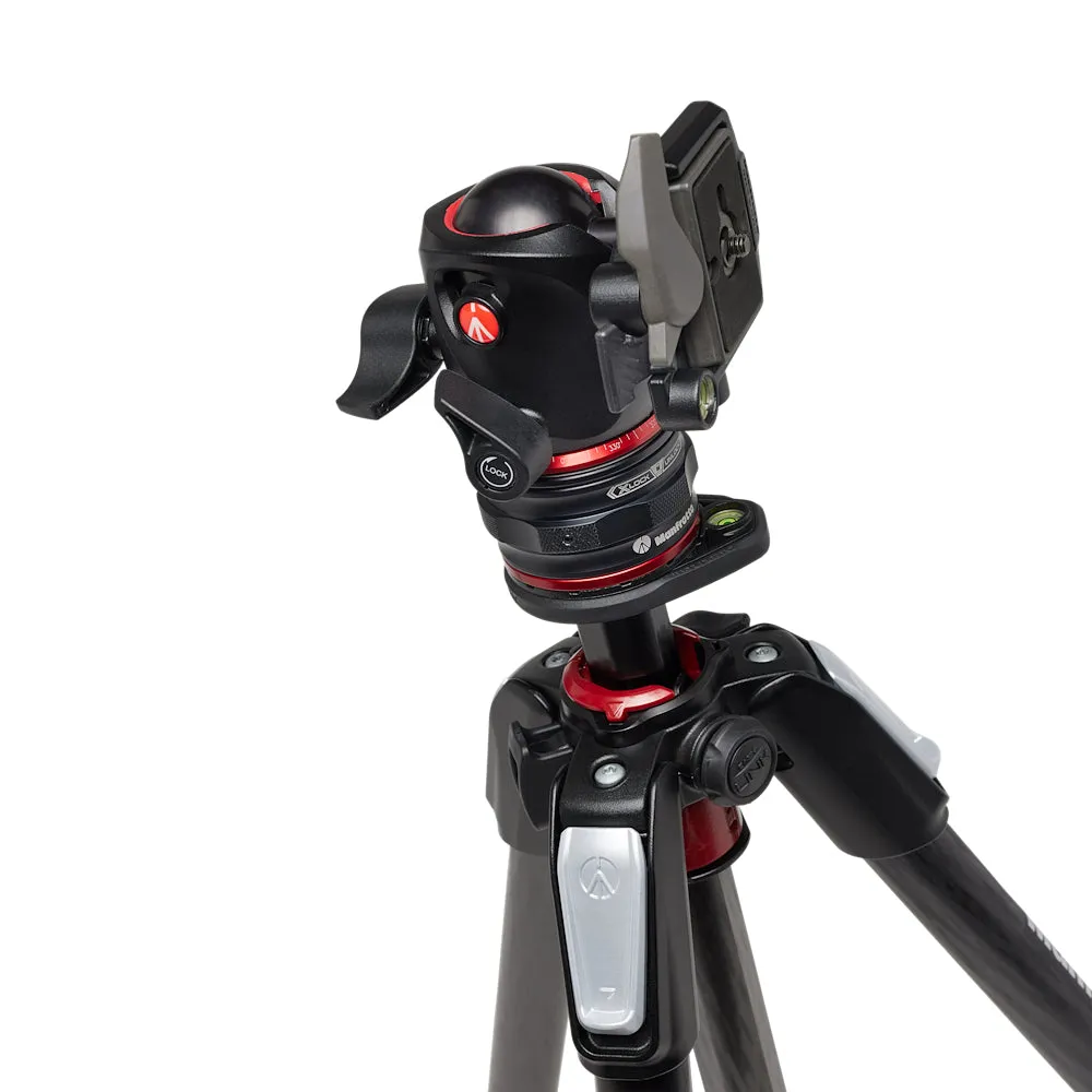 Manfrotto MT055CXPRO4 Carbon Fiber Tripod with MHXPRO-BHQ2 XPRO Ball Head & Move Quick Release Kit