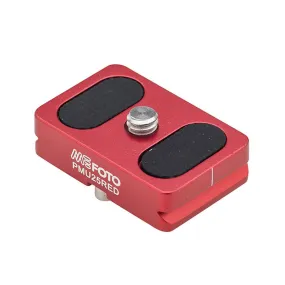 MeFOTO QR Plate for Backpacker Air Red