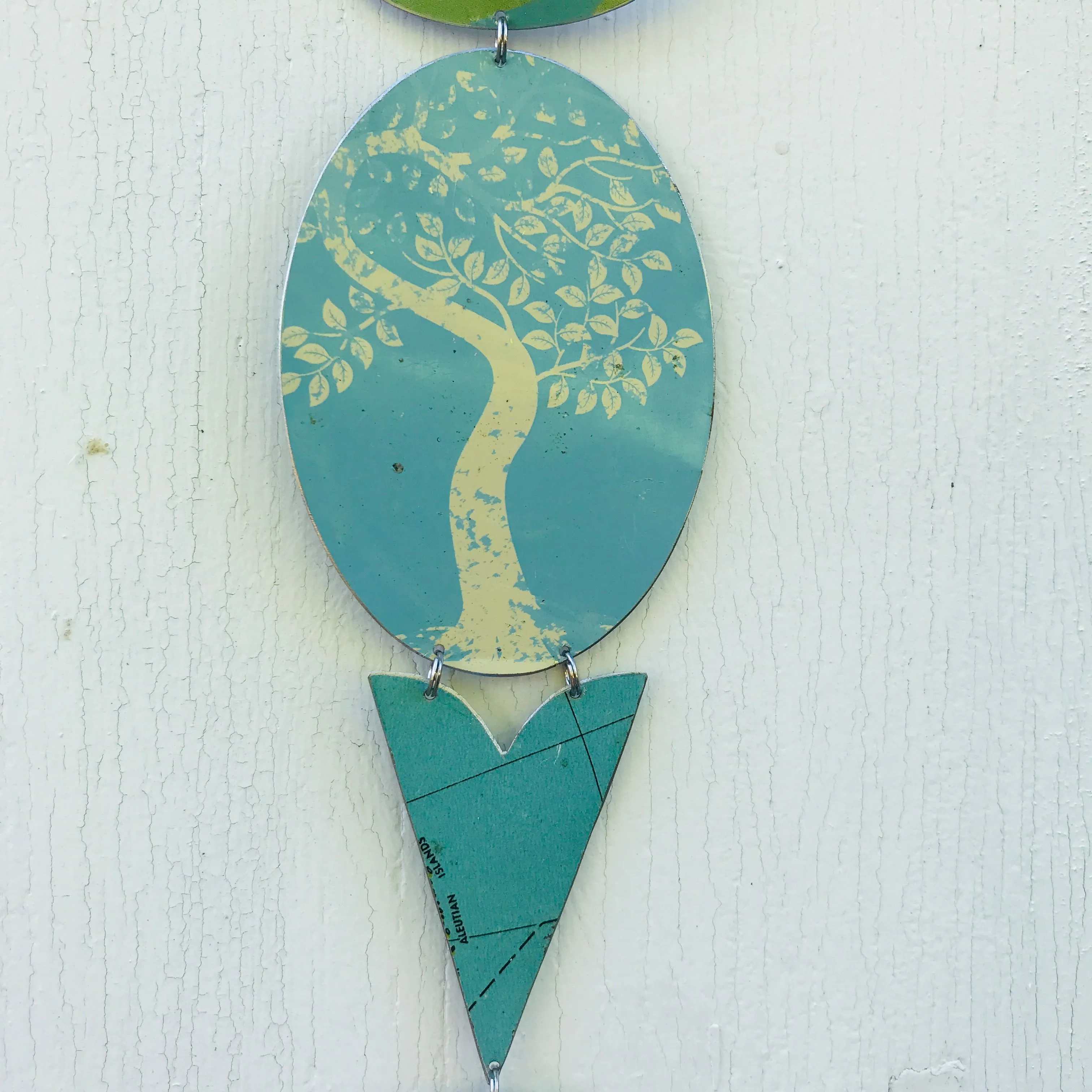 Mother Tree Blues Protective Eye Talisman Wall Hanging
