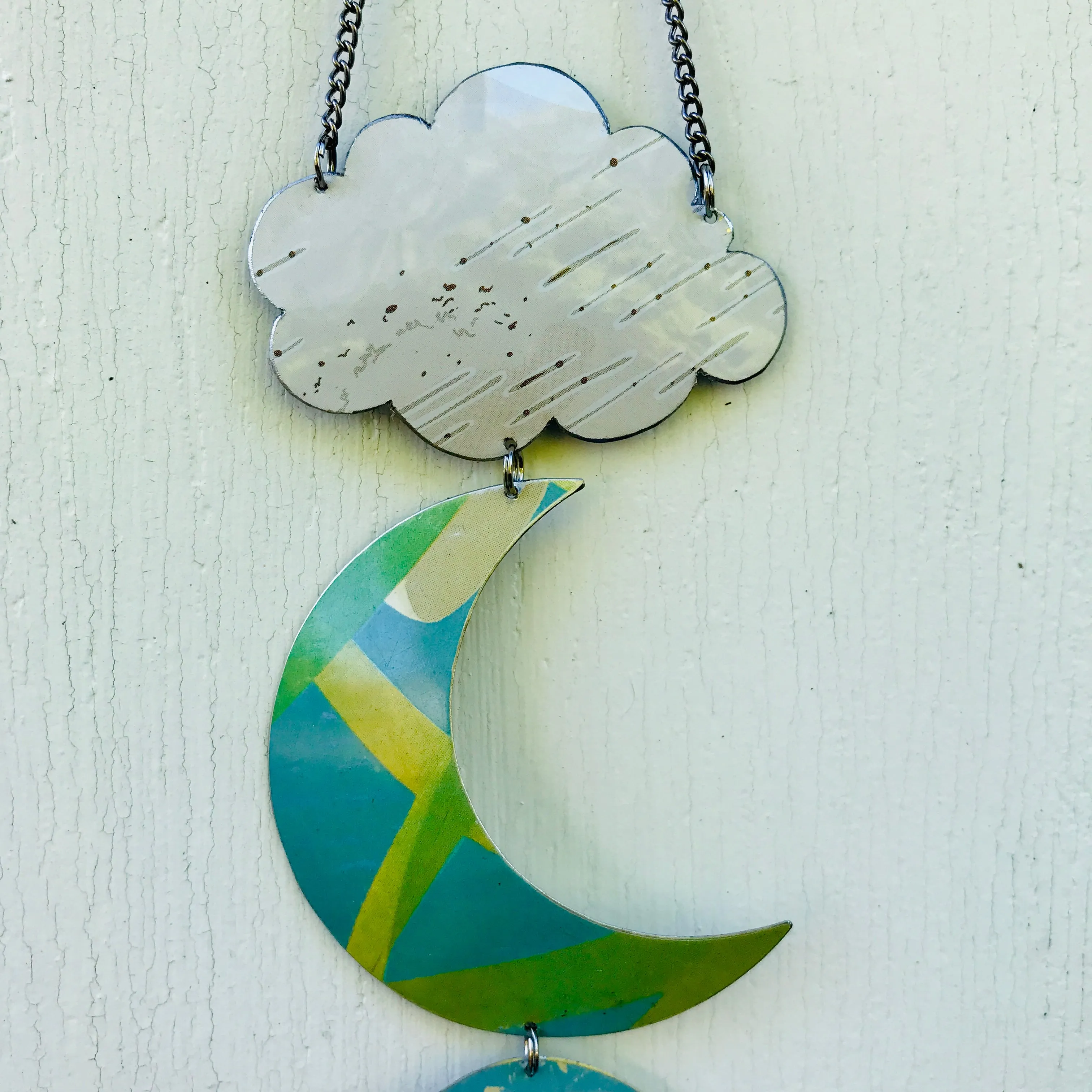 Mother Tree Blues Protective Eye Talisman Wall Hanging