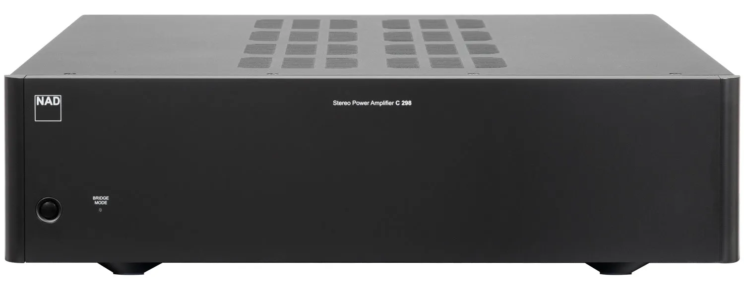 NAD Electronics C298 Stereo Power Amplifier with Purifi Technology Open Box