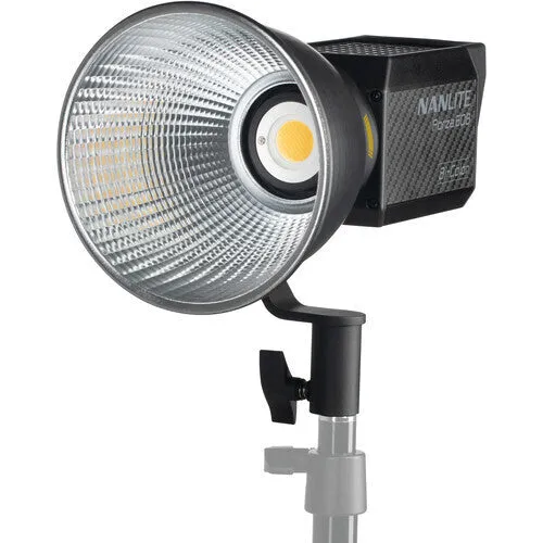 Nanlite Creative Light Kit, including a Forza 60B, Softbox, Grid, Projector attachment, Pavotube 6C and Stand