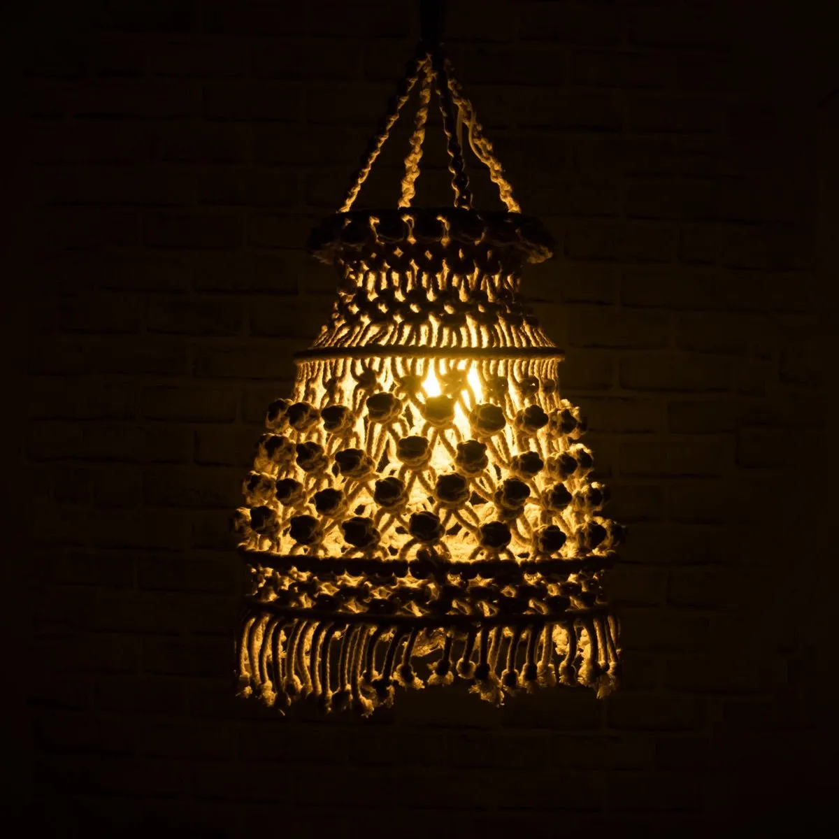 Naomi Macrame Lampshade