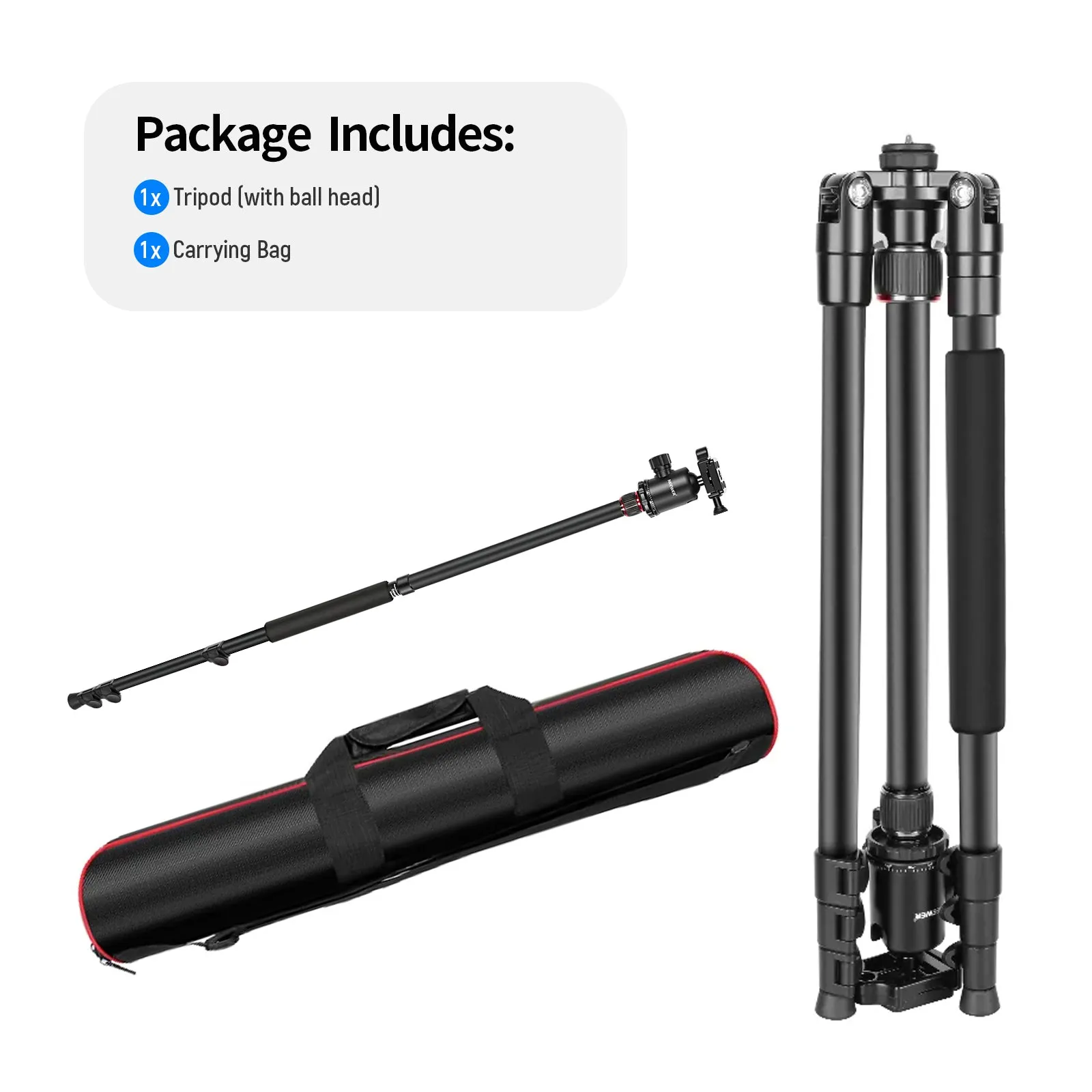 NEEWER 77'' Aluminum Alloy Camera Monopod Tripod