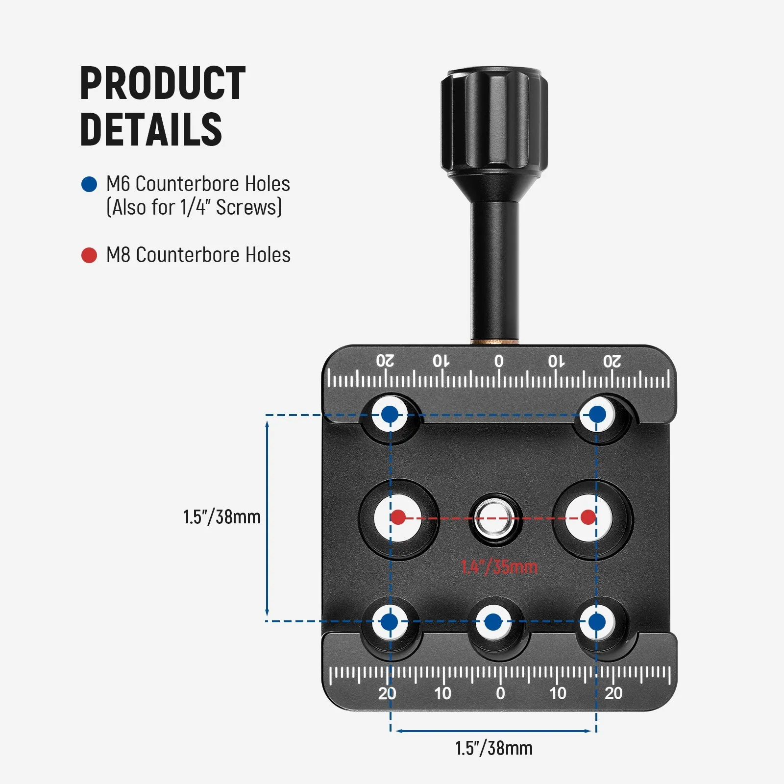 NEEWER QR011 Telescope Mount Tripod Adapter