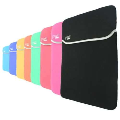Neoprene Sleeve Case Cover Bag For Laptop Tablet 7" 8" 10" 12" 14" 17"