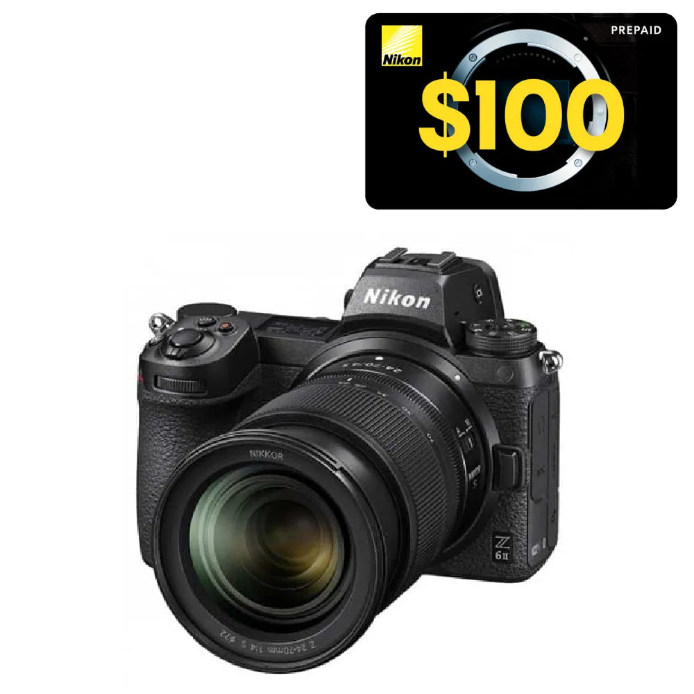 Nikon Z6 II with NIKKOR Z 24-70mm f/4 S Lens