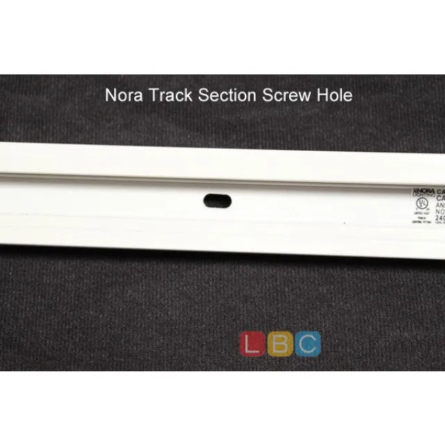 Nora NTL-151 Line Voltage R30 Flat Back Cylinder Track Kit