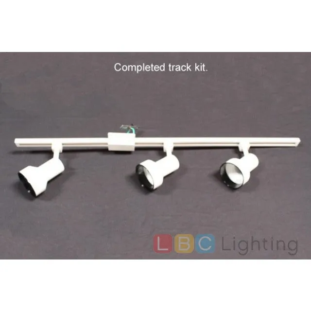Nora NTL-151 Line Voltage R30 Flat Back Cylinder Track Kit