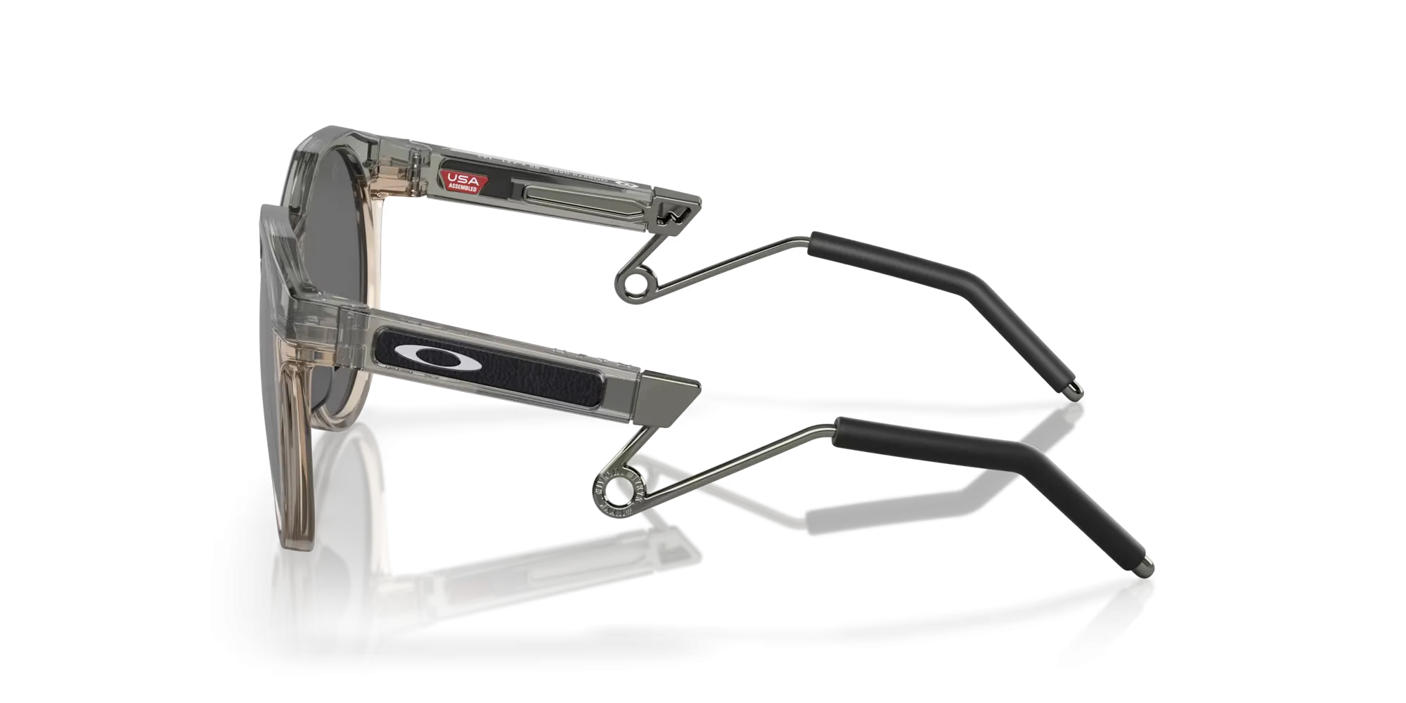 Oakley HSTN Metal Prizm Black Lenses, Grey Ink/Sepia Frame (Damian Lillard Signature Series)