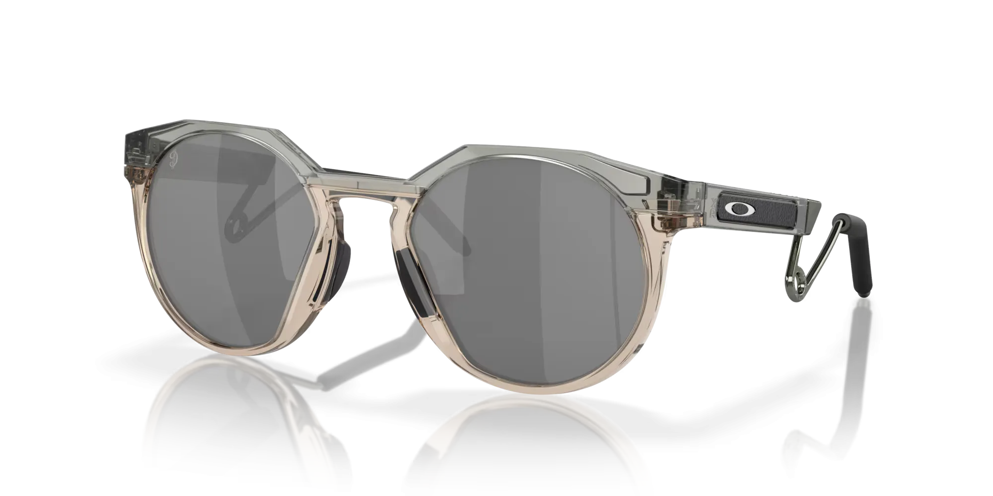 Oakley HSTN Metal Prizm Black Lenses, Grey Ink/Sepia Frame (Damian Lillard Signature Series)