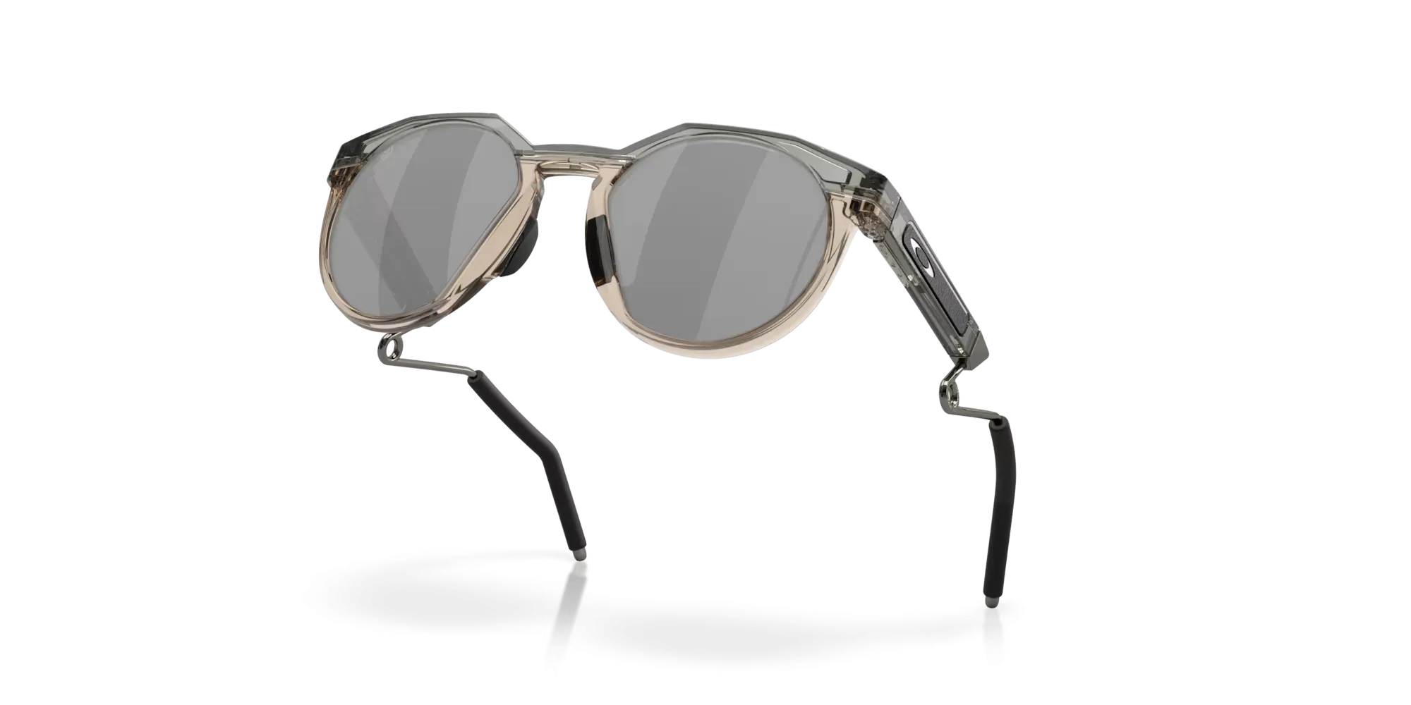 Oakley HSTN Metal Prizm Black Lenses, Grey Ink/Sepia Frame (Damian Lillard Signature Series)