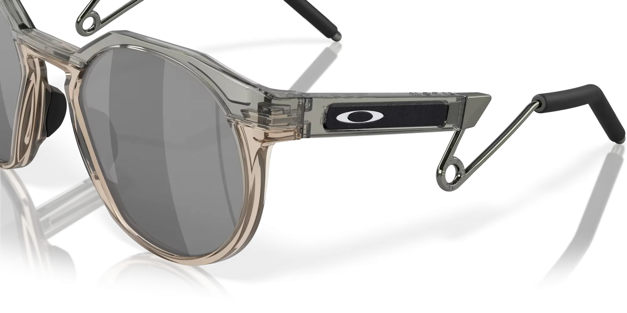 Oakley HSTN Metal Prizm Black Lenses, Grey Ink/Sepia Frame (Damian Lillard Signature Series)