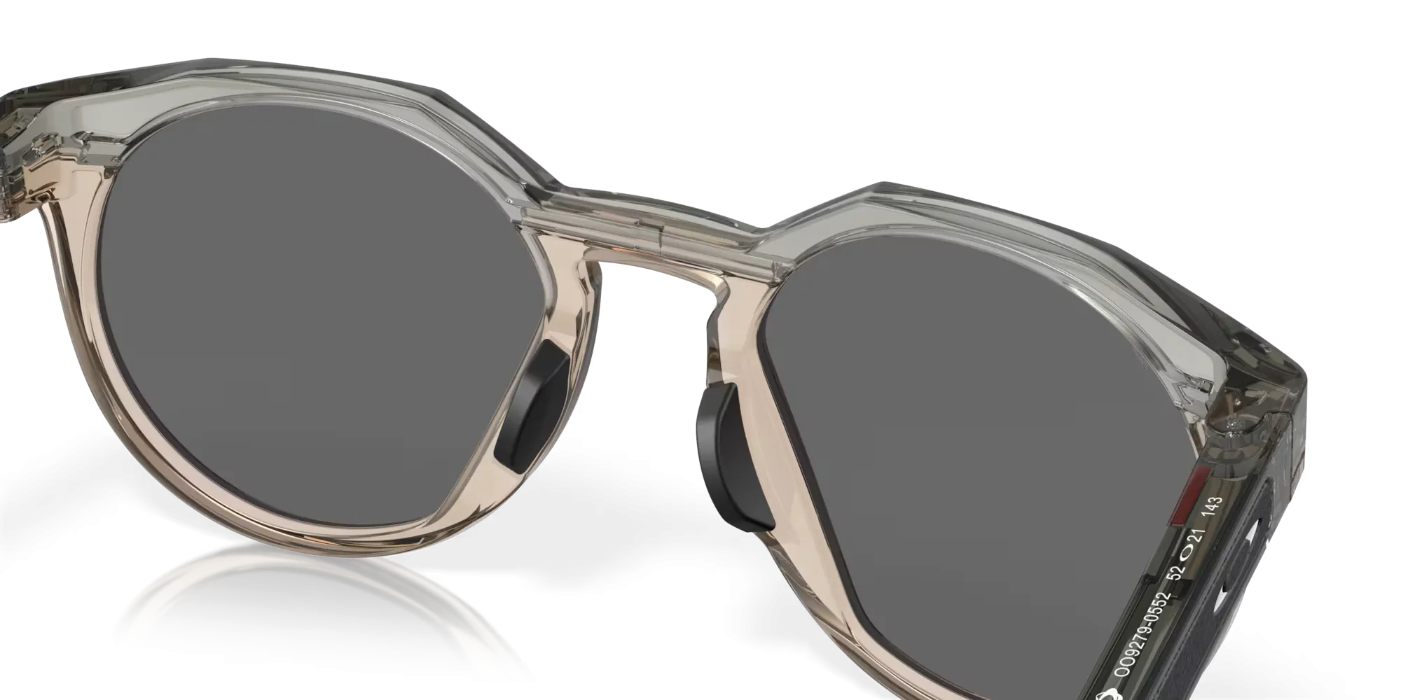 Oakley HSTN Metal Prizm Black Lenses, Grey Ink/Sepia Frame (Damian Lillard Signature Series)