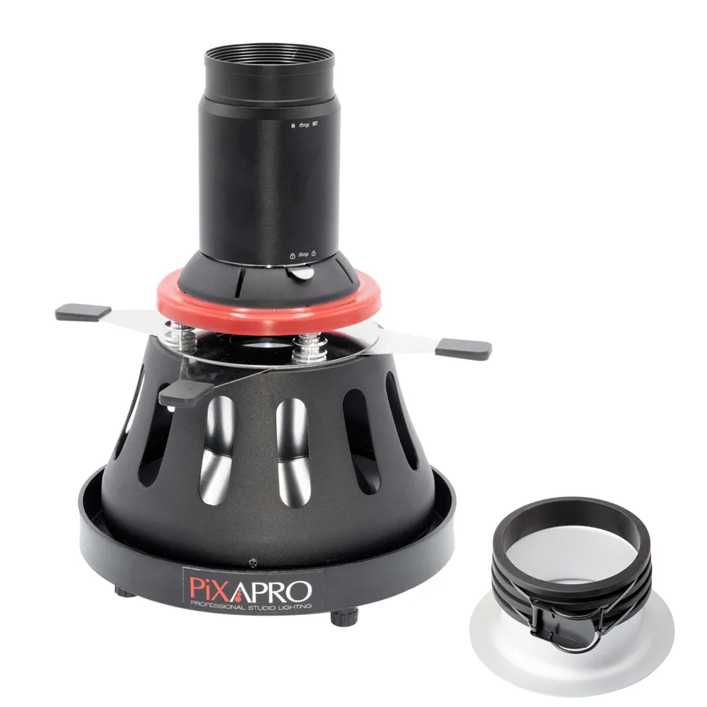 Optical Snoot Spot Projector with Shutter Blades For LED Studio Lights- CLEARANCE