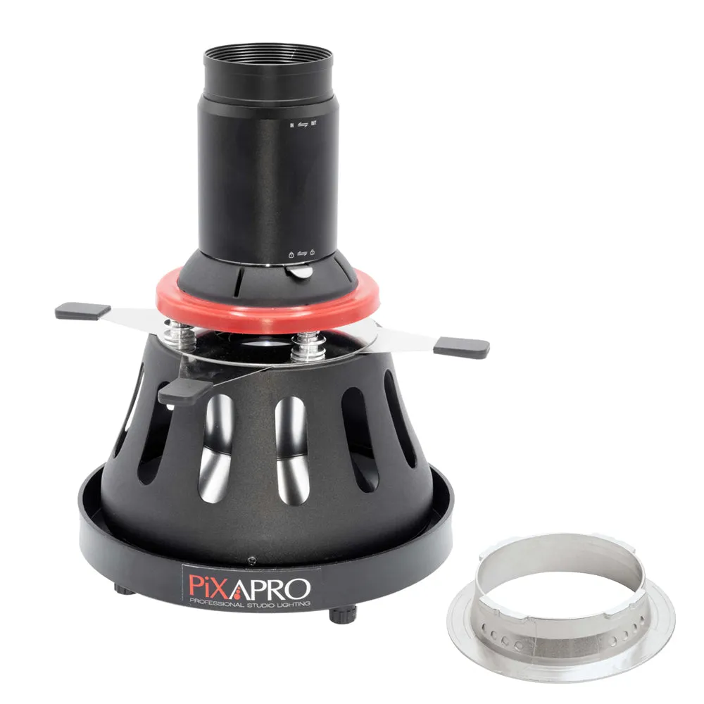 Optical Snoot Spot Projector with Shutter Blades For LED Studio Lights- CLEARANCE