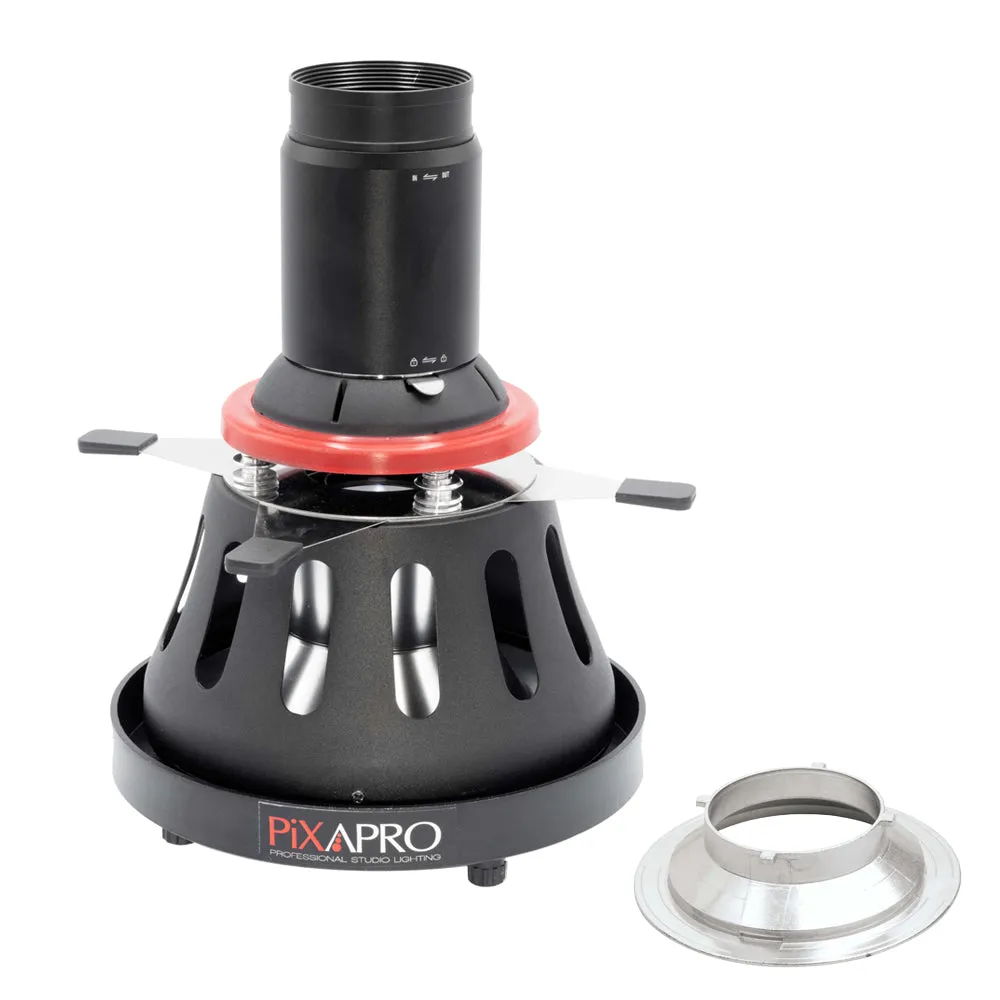 Optical Snoot Spot Projector with Shutter Blades For LED Studio Lights- CLEARANCE