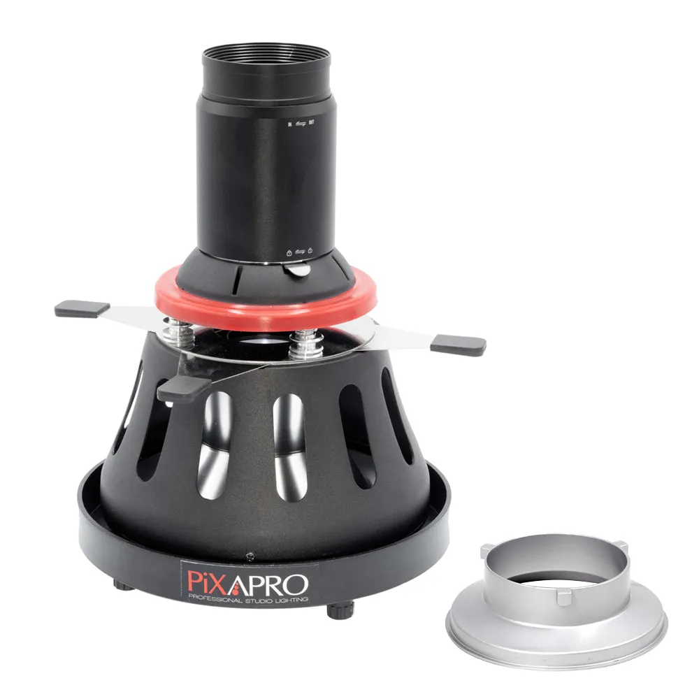 Optical Snoot Spot Projector with Shutter Blades For LED Studio Lights- CLEARANCE